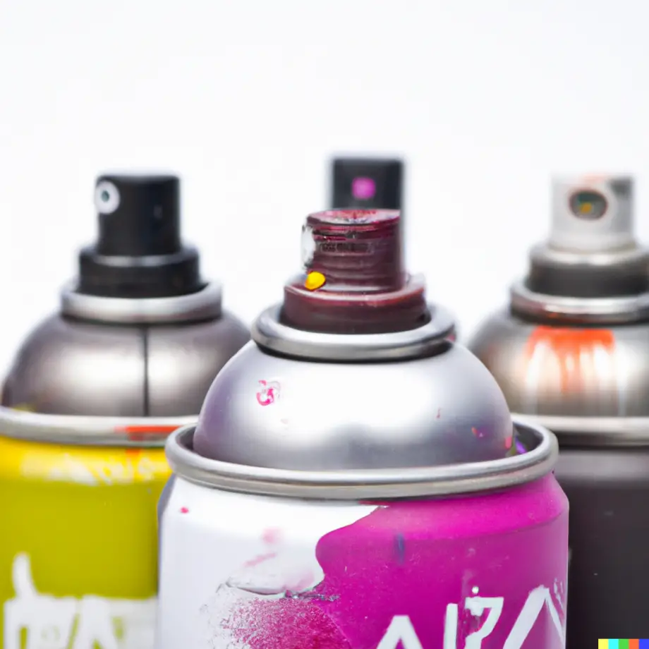 DALL·E 2023 04 03 09.11.31 spray paints Is Spray Paint Toxic – Debunking 5 Steps to Get Rid of Smell