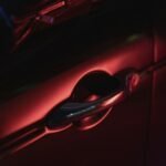 car door handle spray paint